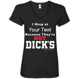 Not Dick's 88VL Anvil Ladies' V-Neck T-Shirt