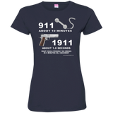 911-1911 3516 LAT Ladies' Fine Jersey T-Shirt