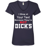 Not Dick's 88VL Anvil Ladies' V-Neck T-Shirt