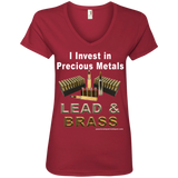 I Invest 88VL Anvil Ladies' V-Neck T-Shirt