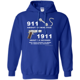 911-1911 G185 Gildan Pullover Hoodie 8 oz.
