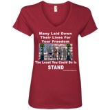 Stand 88VL Anvil Ladies' V-Neck T-Shirt