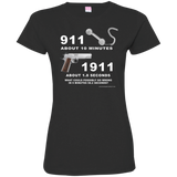 911-1911 3516 LAT Ladies' Fine Jersey T-Shirt